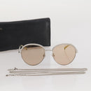 CHANEL Sunglasses metal Gold CC Auth 204787M-15
