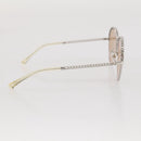 CHANEL Sunglasses metal Gold CC Auth 204787M-7