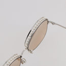 CHANEL Sunglasses metal Gold CC Auth 204788M-14