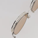 CHANEL Sunglasses metal Gold CC Auth 204788M-15