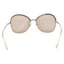 CHANEL Sunglasses metal Gold CC Auth 204788M-2
