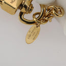 LOUIS VUITTON Bijoux Sackcat Trunk Key Holder metal White M00825 LV Auth 204789M-17