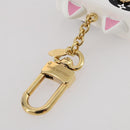 LOUIS VUITTON Bijoux Sackcat Trunk Key Holder metal White M00825 LV Auth 204789M-8