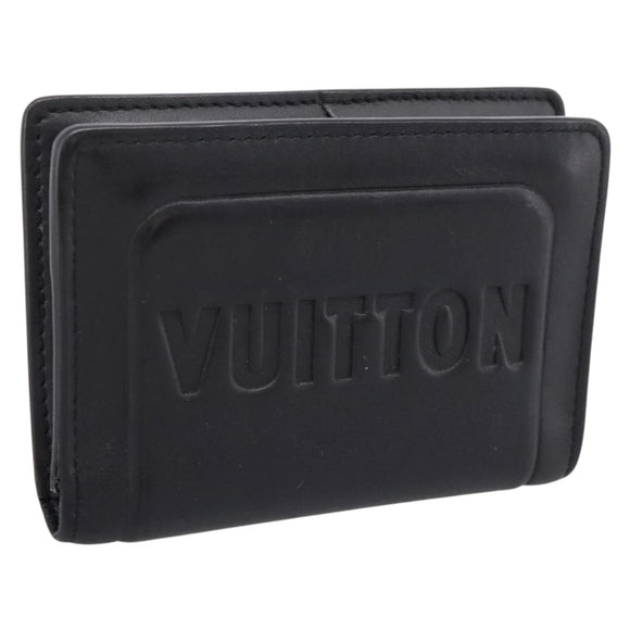 LOUIS VUITTON Infinity Organizer De Poch Card Case Leather M63251 Auth 204791A