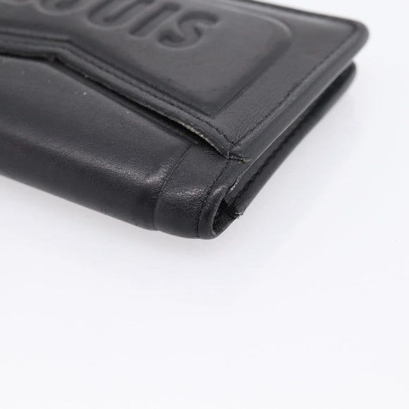 LOUIS VUITTON Infinity Organizer De Poch Card Case Leather M63251 Auth 204791A