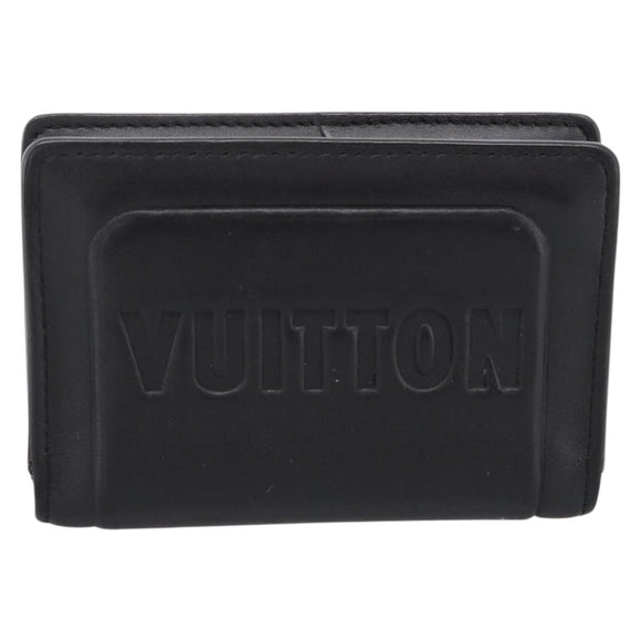 LOUIS VUITTON Infinity Organizer De Poch Card Case Leather M63251 Auth 204791A