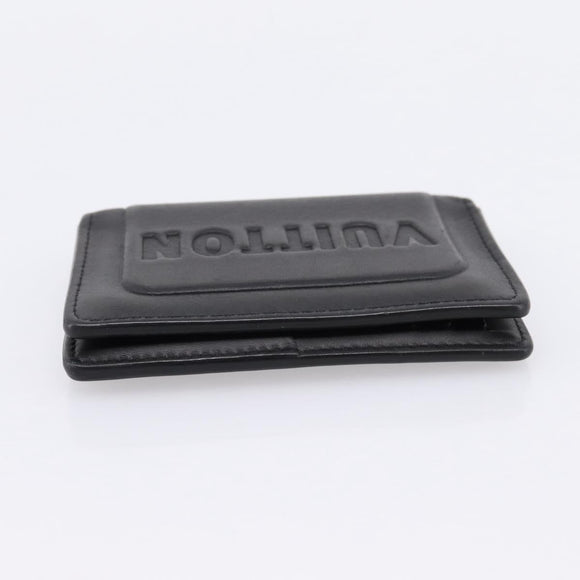 LOUIS VUITTON Infinity Organizer De Poch Card Case Leather M63251 Auth 204791A