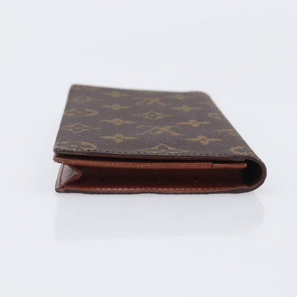 LOUIS VUITTON Monogram Porto Cartes Credit Billfold M60825 LV Auth 204793