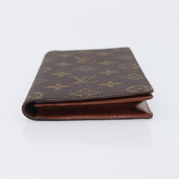 LOUIS VUITTON Monogram Porto Cartes Credit Billfold M60825 LV Auth 204793