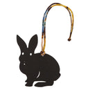 HERMES Petit Ash Rabbit PM Bag Charm Leather Brown Auth 204795M-3
