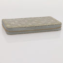 LOUIS VUITTON Monogram denim Zippy Wallet Wallet Gray M13214 LV Auth 204799M-6