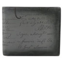 Berluti Wallet Leather Gray Auth 204806M-13