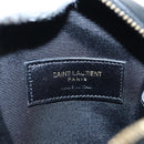 SAINT LAURENT Chain Shoulder Bag Sequin Black Gold Tone Auth 204808SAM-19