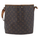 LOUIS VUITTON Monogram Petit Noe Shoulder Bag M42226 LV Auth 204810-13