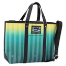 LOUIS VUITTON Damier Stripe Weekend Tote PM Bag Green M59919 LV Auth 204811A-1