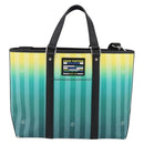 LOUIS VUITTON Damier Stripe Weekend Tote PM Bag Green M59919 LV Auth 204811A-13