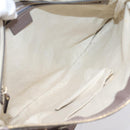 GUCCI GG Canvas Mayfair Shoulder Bag Beige Gold 257065 Auth 204812-17