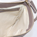 GUCCI GG Canvas Mayfair Shoulder Bag Beige Gold 257065 Auth 204812-18