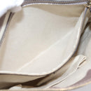 GUCCI GG Canvas Mayfair Shoulder Bag Beige Gold 257065 Auth 204812-21