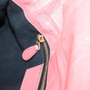 BALENCIAGA Giant Envelope Shoulder Bag Leather Pink Gold Auth 204813A-20