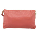 BALENCIAGA Giant Envelope Shoulder Bag Leather Pink Gold Auth 204813A-3
