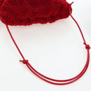 BOTTEGA VENETA Shoulder Bag Shearing Red Auth 204815M-7