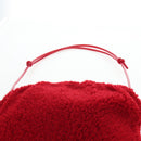 BOTTEGA VENETA Shoulder Bag Shearing Red Auth 204815M-9