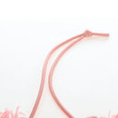 BOTTEGA VENETA Shoulder Bag Leather Pink Silver Auth 204816M-14