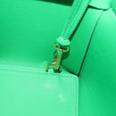 BOTTEGA VENETA MAXI INTRECCIATO Arco Tote Bag Green Auth 204817V-24