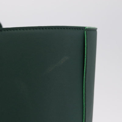 BOTTEGA VENETA MAXI INTRECCIATO Arco Tote Bag Green Auth 204817V - 0