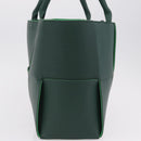 BOTTEGA VENETA MAXI INTRECCIATO Arco Tote Bag Green Auth 204817V-4