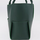 BOTTEGA VENETA MAXI INTRECCIATO Arco Tote Bag Green Auth 204817V-5