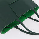 BOTTEGA VENETA MAXI INTRECCIATO Arco Tote Bag Green Auth 204817V-7