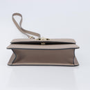 Vivienne Westwood Hand Bag Leather 2way Gray Gold Auth 204819V-5