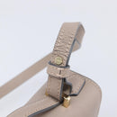 Vivienne Westwood Hand Bag Leather 2way Gray Gold Auth 204819V-10
