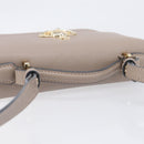 Vivienne Westwood Hand Bag Leather 2way Gray Gold Auth 204819V-7