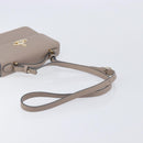 Vivienne Westwood Hand Bag Leather 2way Gray Gold Auth 204819V-8