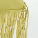 BOTTEGA VENETA Shoulder Bag Leather Yellow Auth 204821M-16