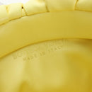 BOTTEGA VENETA Shoulder Bag Leather Yellow Auth 204821M-22