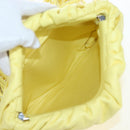 BOTTEGA VENETA Shoulder Bag Leather Yellow Auth 204821M-11