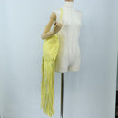 BOTTEGA VENETA Shoulder Bag Leather Yellow Auth 204821M-26