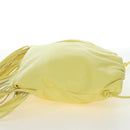 BOTTEGA VENETA Shoulder Bag Leather Yellow Auth 204821M-4