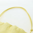 BOTTEGA VENETA Shoulder Bag Leather Yellow Auth 204821M-14