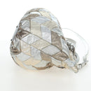 Miu Miu Hand Bag Leather 2way Silver Auth 204825A-8