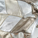 Miu Miu Hand Bag Leather 2way Silver Auth 204825A-24