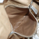 Miu Miu Hand Bag Leather 2way Silver Auth 204825A-33