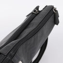 FENDI Zucca Canvas Shoulder Bag PVC Black Silver Auth 204826A-6