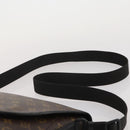 LOUIS VUITTON Monogram Macassar Magnetic Messenger Bag M45557 LV Auth 204827V-14