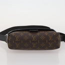 LOUIS VUITTON Monogram Macassar Magnetic Messenger Bag M45557 LV Auth 204827V-7