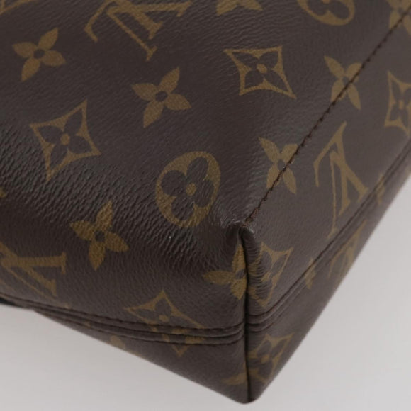 LOUIS VUITTON Monogram Macassar Magnetic Messenger Bag M45557 LV Auth 204827V